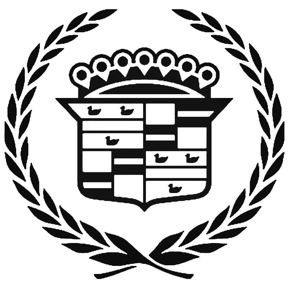 Cadillac Logo - Cadillac Emblem 2 Sticker
