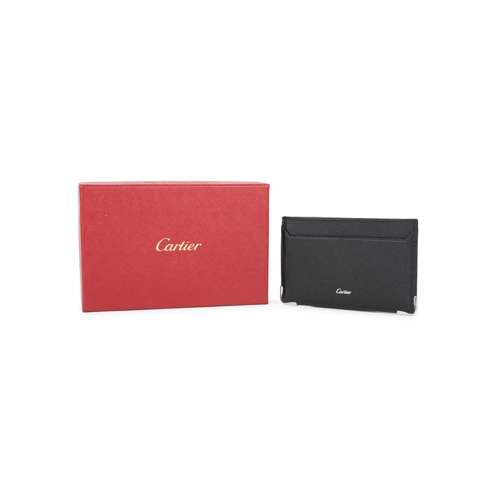 Cartier Logo - Authentic Pre Owned Cartier Logo Cardholder (PSS-356-00017) | THE ...