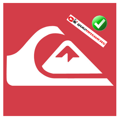 White with Red Logo - Red and white mountain Logos