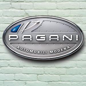 Pagani Logo - PAGANI LOGO 2FT LARGE GARAGE SIGN WALL PLAQUE CLASSIC CAR SUPERCAR ...