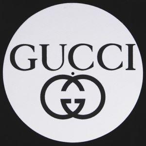 Gucci Logo - GUCCI Logo NEW SINGLE SLIPMAT | eBay
