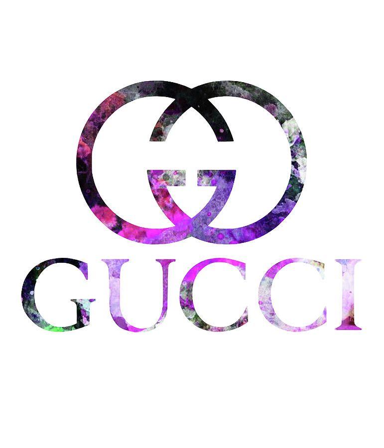 Gucci Logo - Gucci Logo 1 Watercolor 1 Digital Art by Del Art