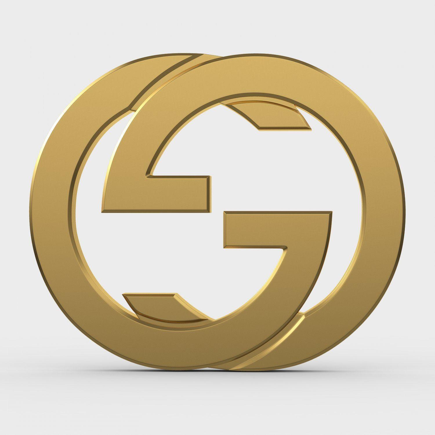 Gucci Logo - Gucci new logo 3D Model in Clothing 3DExport