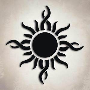 Godsmack Logo - Tribal Sun Decal Car Truck Window Fire Flame Godsmack Energy Sticker ...