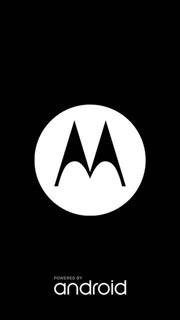 Black and White Triangle Logo - Moto Maxx Black Motorola Logo On boot boo. Motorola Moto Maxx