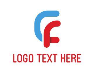 Red and Blue F Logo - Letter C Logo Maker. Free to Try