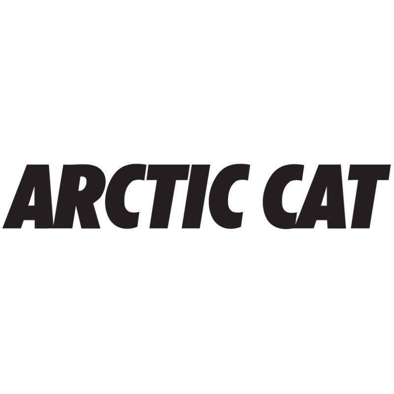 Arcticcat Logo - Arctic Cat Text Arctic Cat Decal - Black