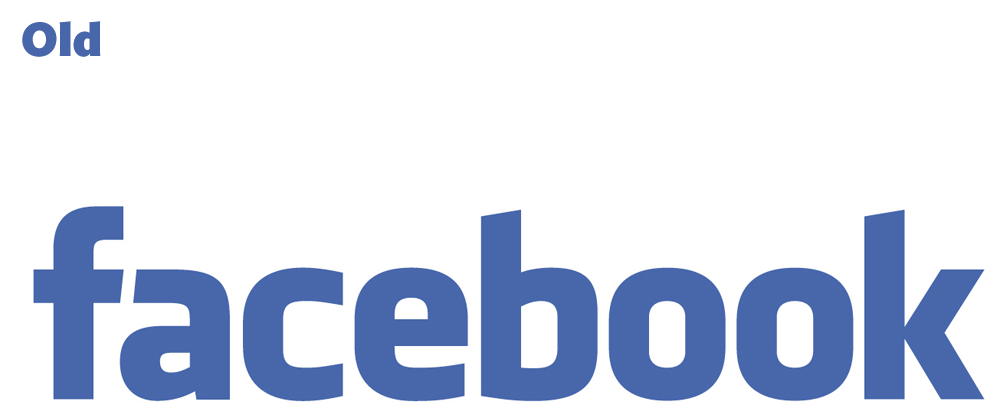 New Facebook Logo - Brand New: New Logo for Facebook done In-house with Eric Olson