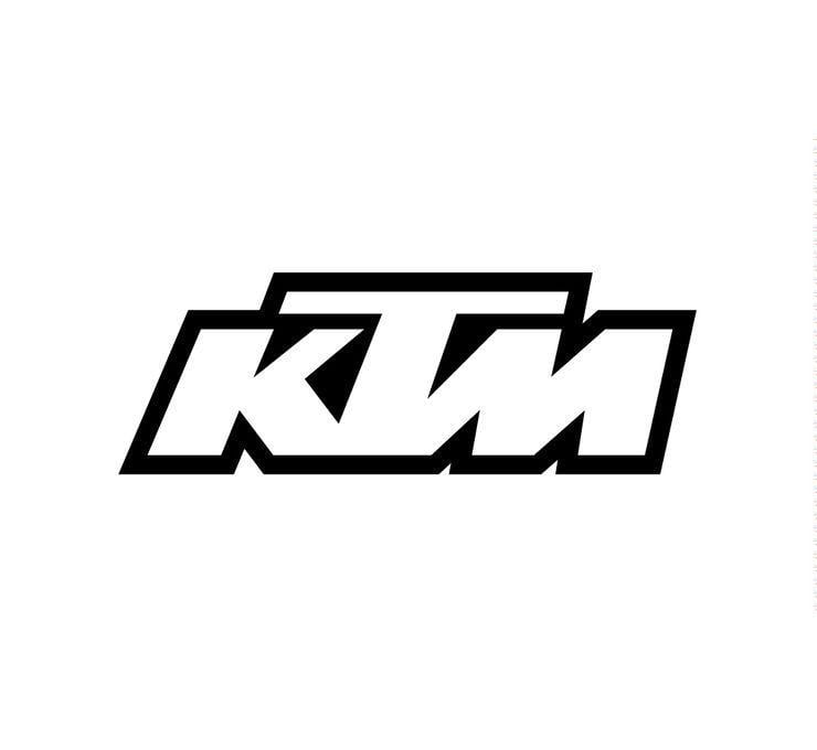 KTM Logo - KTM Logo Stickers – KTM Twins