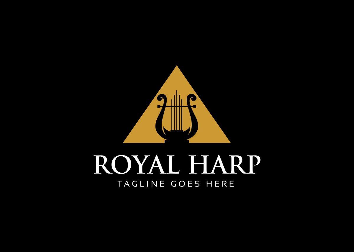 Harp Logo - Royal Harp Logo Template #71540
