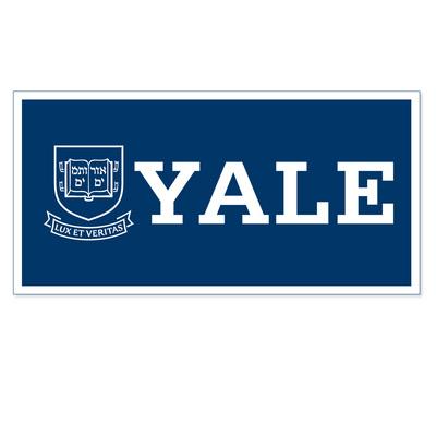Yale Logo - The Yale Bookstore - Yale Bulldogs Horizontal Logo Banner from ...