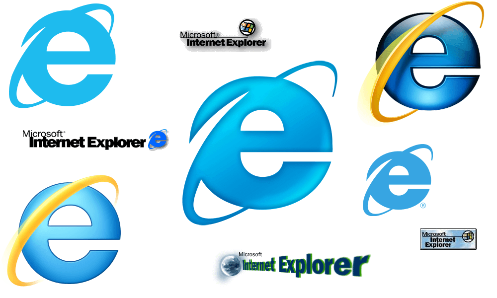 Internet Explorer Logo - Internet Explorer logos over the years