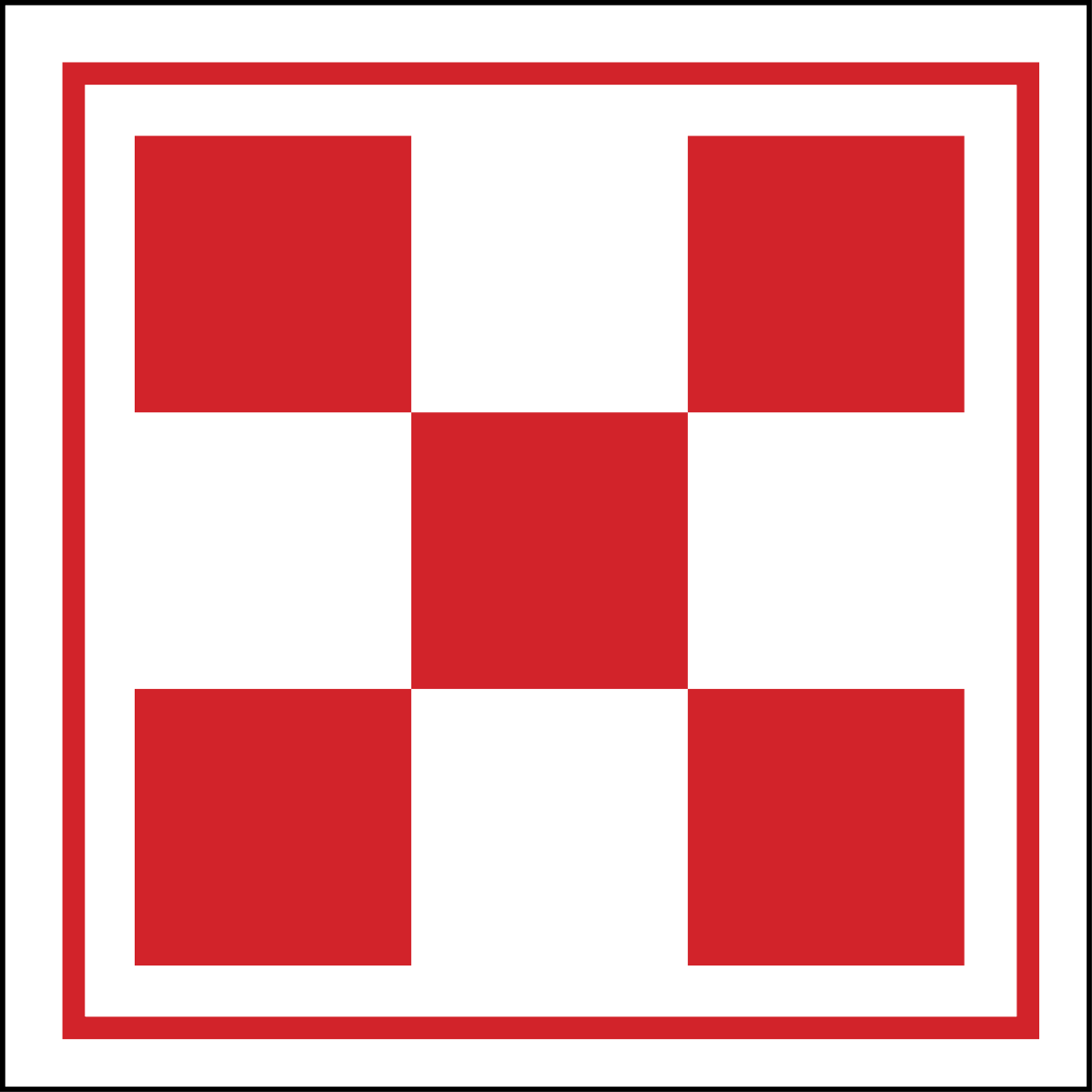 Red and White Square Logo - Ralston Purina