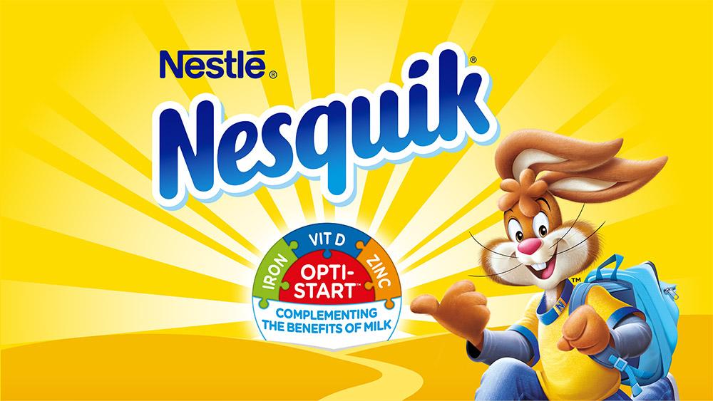 Nesquik Logo - Nesquik rediseña su imagen, con un nuevo logo y una mascota mejorada ...