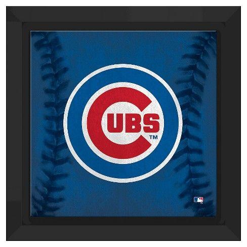 Chicago Cubs Logo - Chicago Cubs Logo Framed Canvas : Target