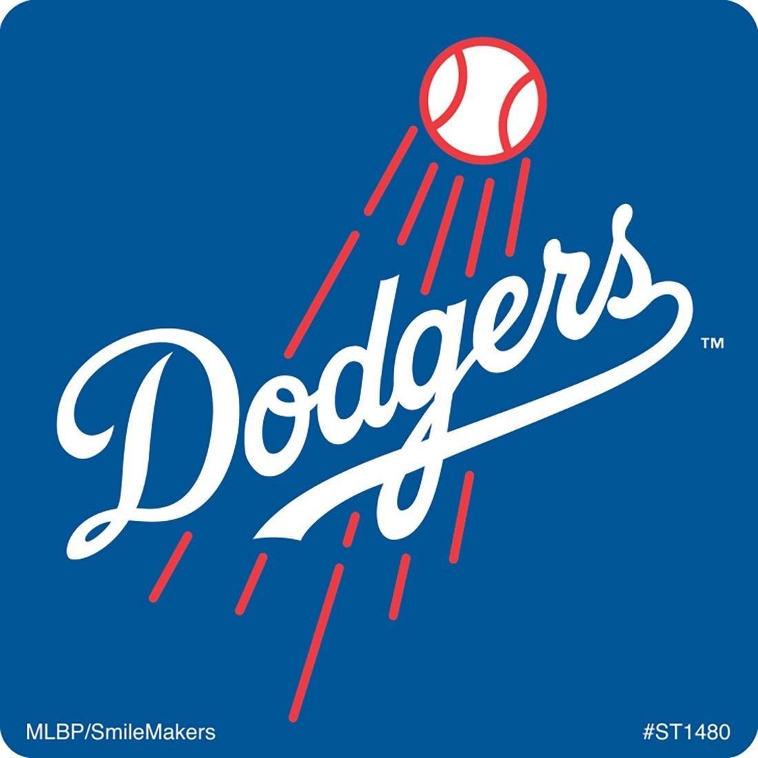 Los Angeles Dodgers Logo - Los Angeles Dodgers Logo Stickers from SmileMakers