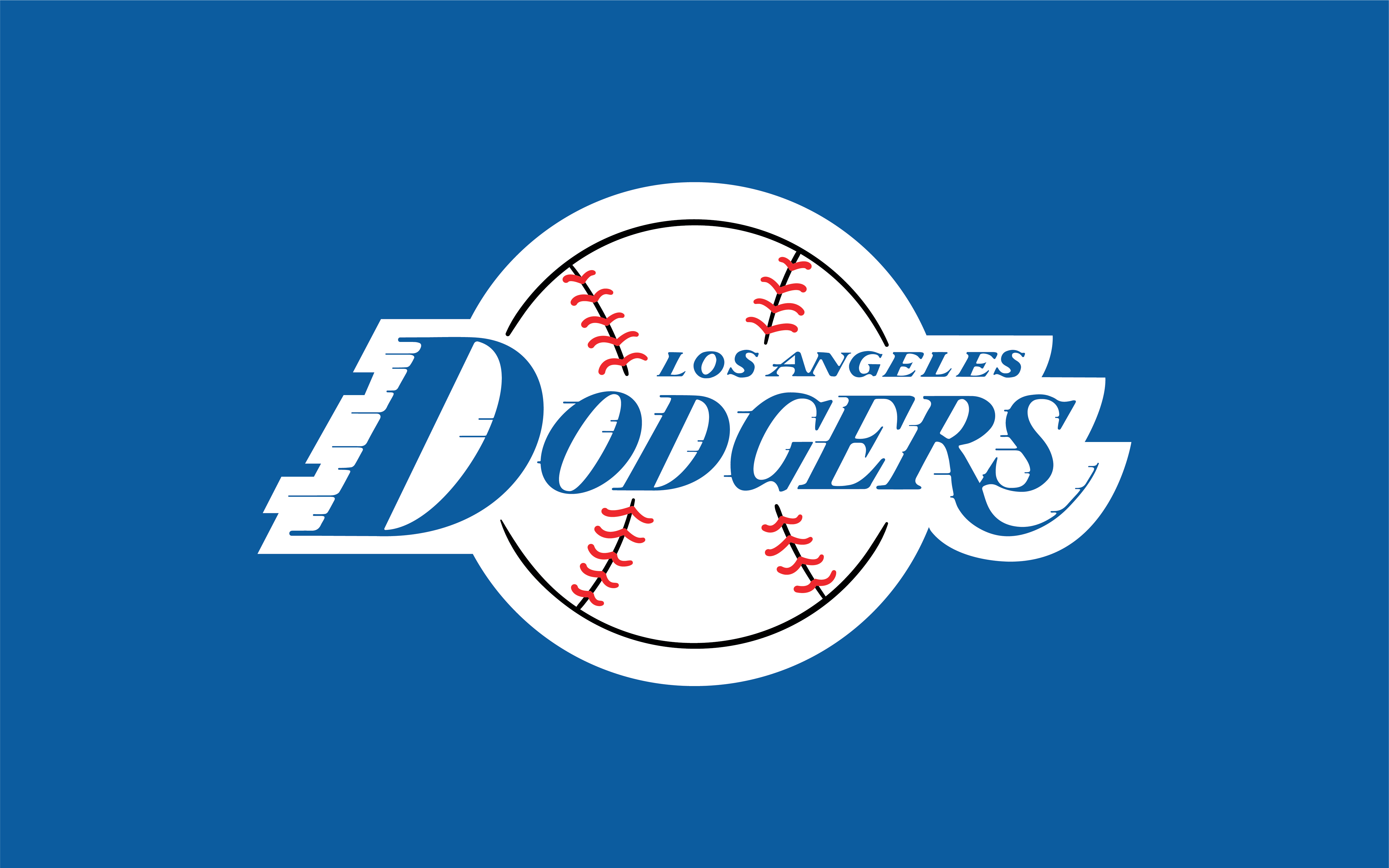 Los Angeles Dodgers Logo - I made Los Angeles Dodgers in the style of the Lakers logo : Dodgers
