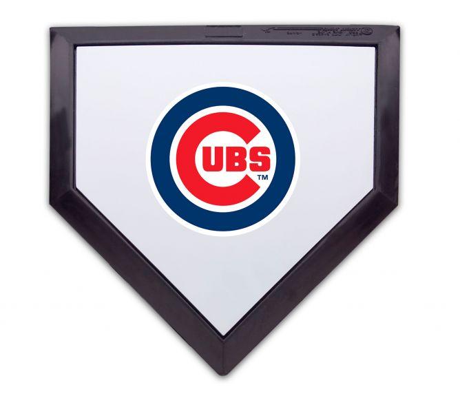 Chicago Cubs Logo - Chicago Cubs Homeplate | Schutt Store