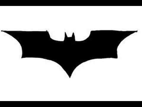 Bat Logo - How to Draw Batman logo - YouTube