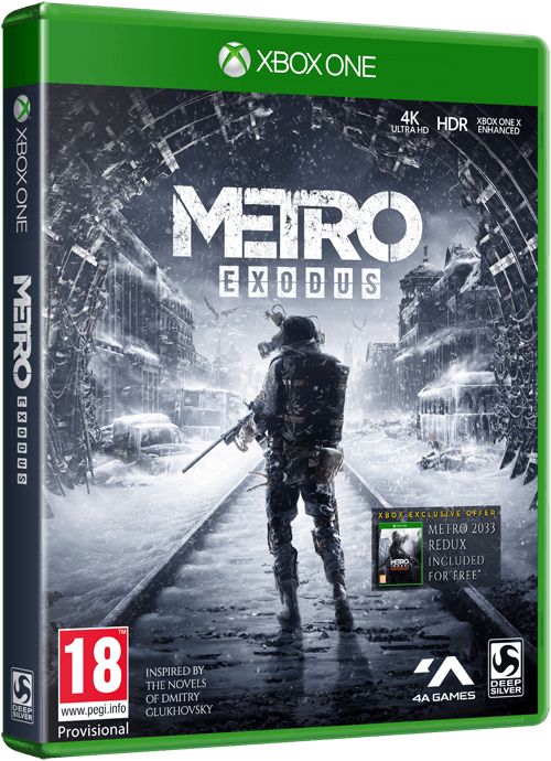 Metro Exodus Logo - Metro Exodus | Story driven first person shooter from 4A Games
