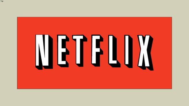 Netflicks Logo - Netflix Logo | 3D Warehouse