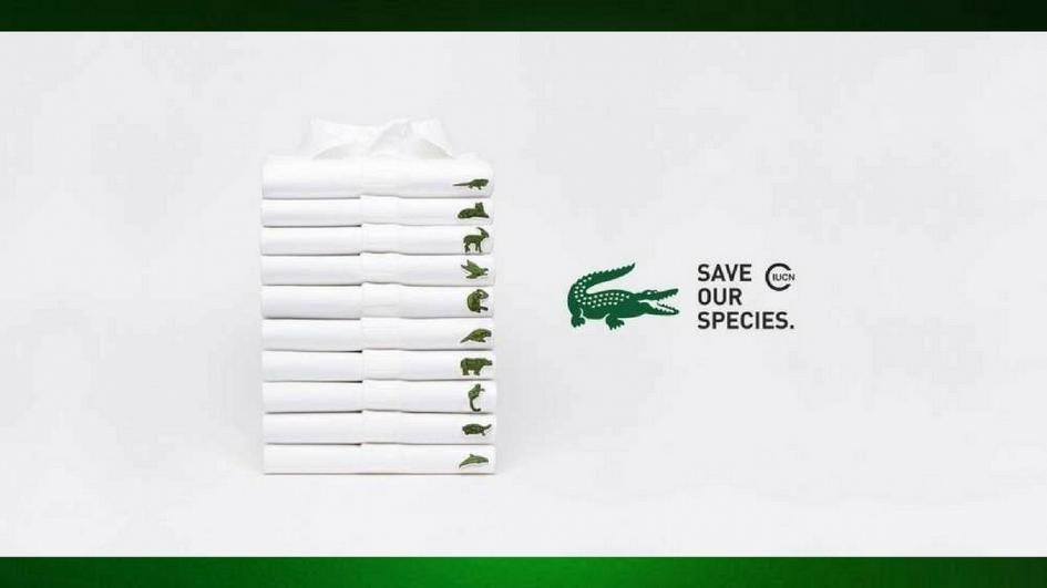 Lacoste Logo - Lacoste swaps its iconic crocodile logo for endangered species ...