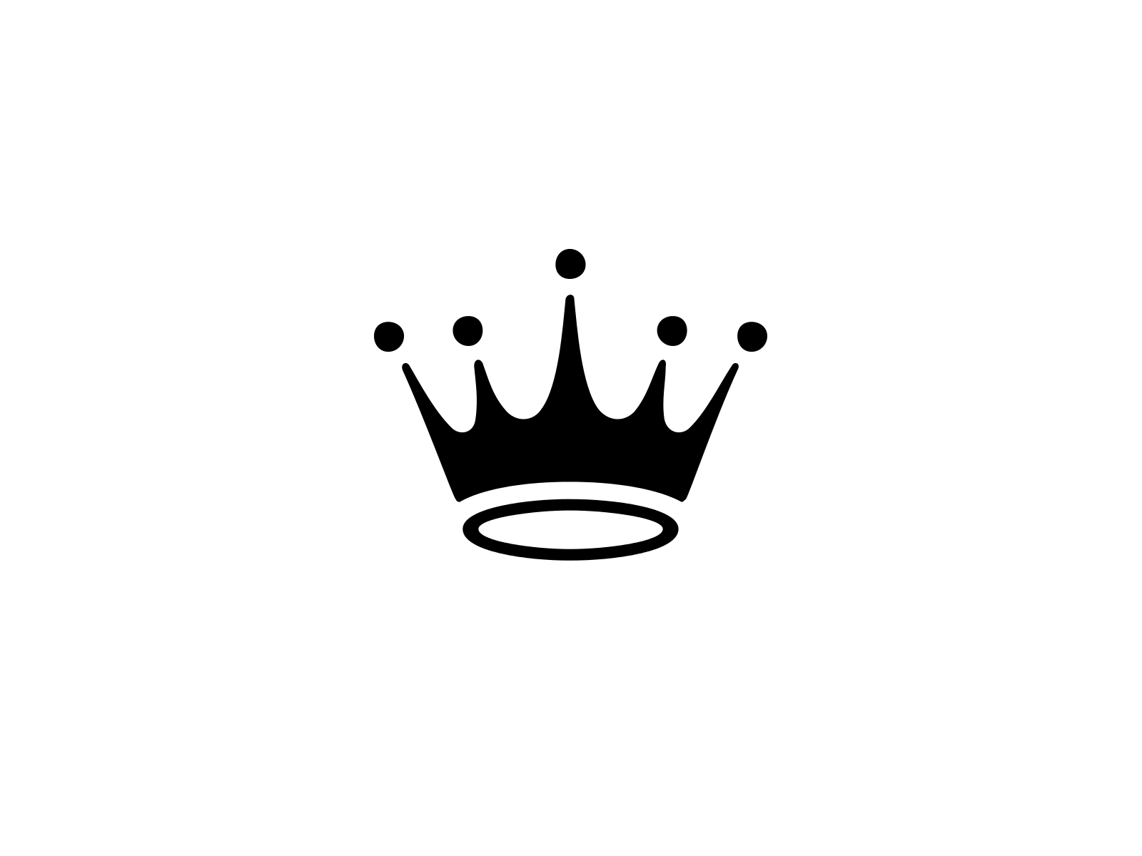 Black and White Crown Logo - Black and white crown png royalty free library queen - RR collections