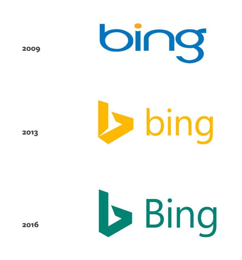 Bing Logo - Bing Logo Design Evolution 2009 to 2016. The Logo Smith