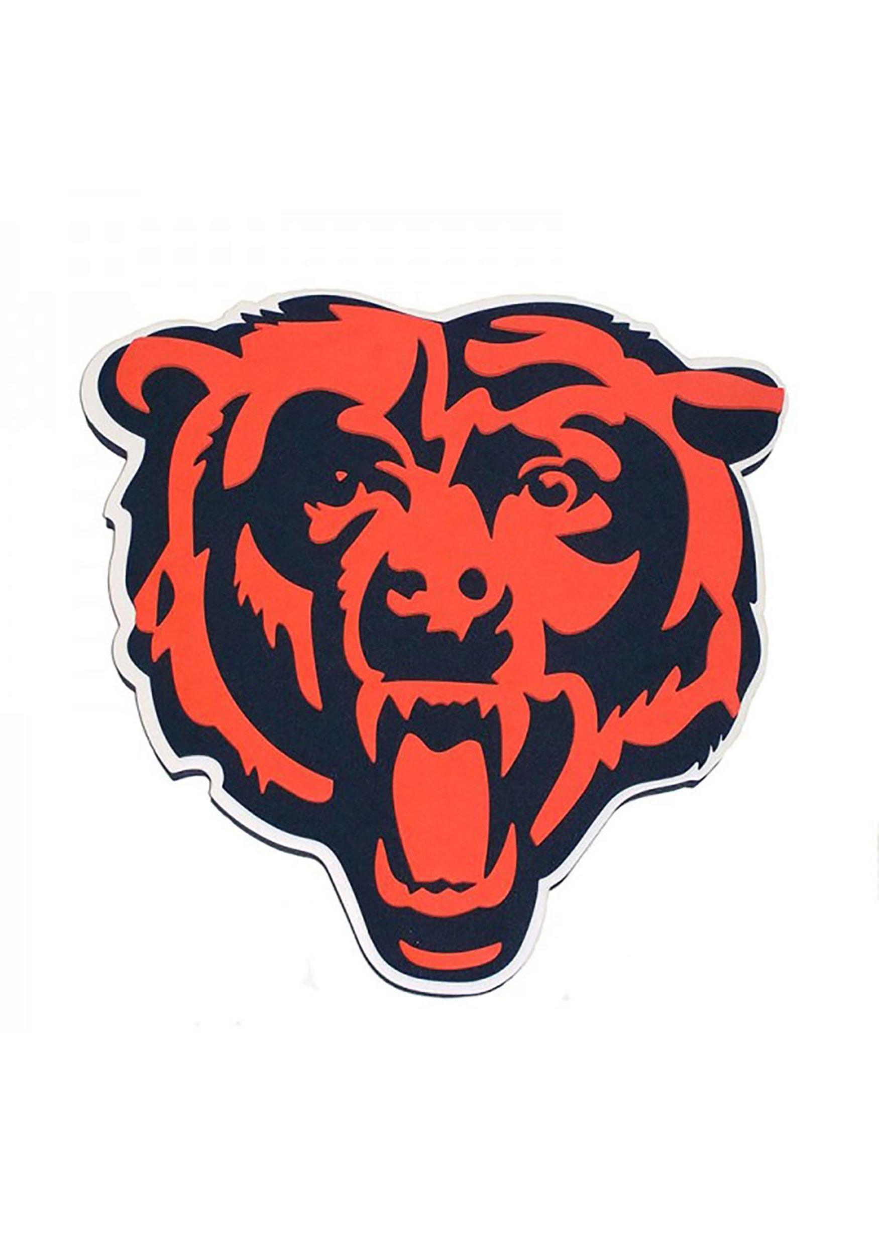 Chicago Bears Logo - Chicago Bears NFL Logo Foam Sign