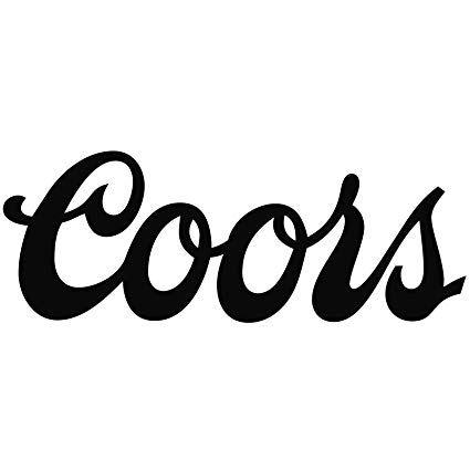 Coors Logo - Coors Beer Logo Decal Sticker wall
