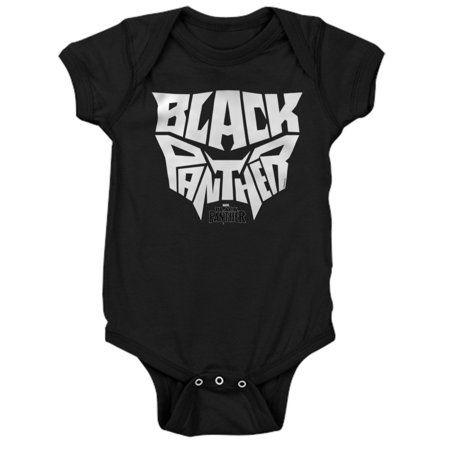 Cute Panther Logo - CafePress - Black Panther Logo - Cute Infant Bodysuit Baby Romper ...