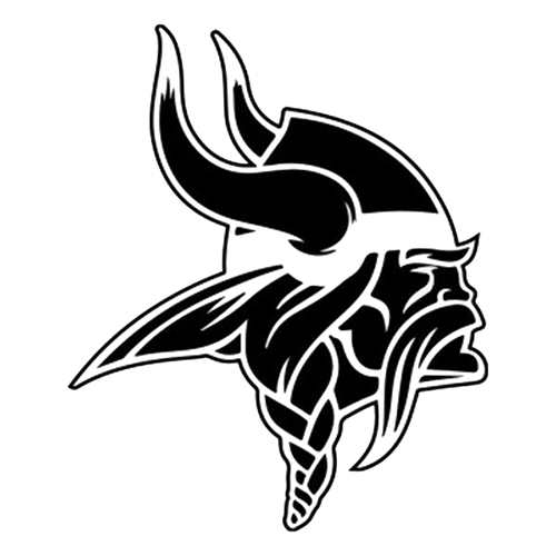 Black and White Vikings Logo - Minnesota Vikings vinyl decals | Minnesota Vikings NFL Die Cut Vinyl ...