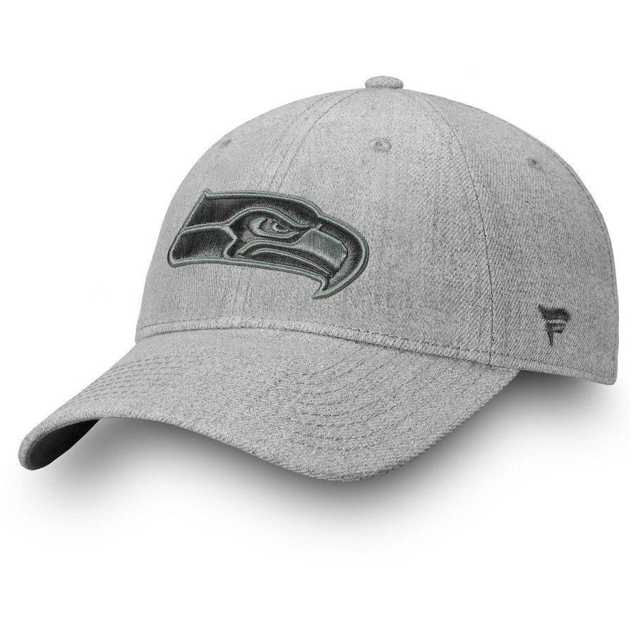 Black and White Seahawks Logo - Men's NFL Pro Line by Fanatics Branded Heathered Gray Seattle ...