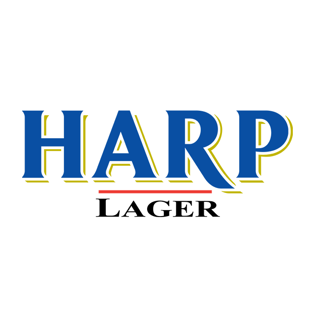 Harp Lager Logo - Beers | The Irish Harp