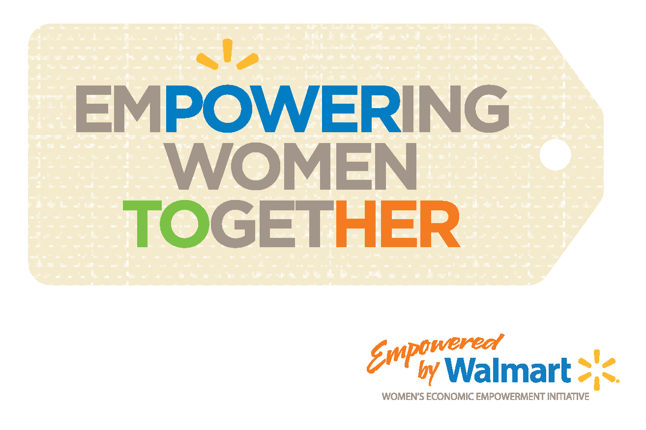Walmart Logo - Empowering Women Together Program Logo