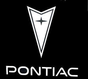 Pontiac Logo - Pontiac Logo Car Vinyl Decal Sticker 61043z | eBay