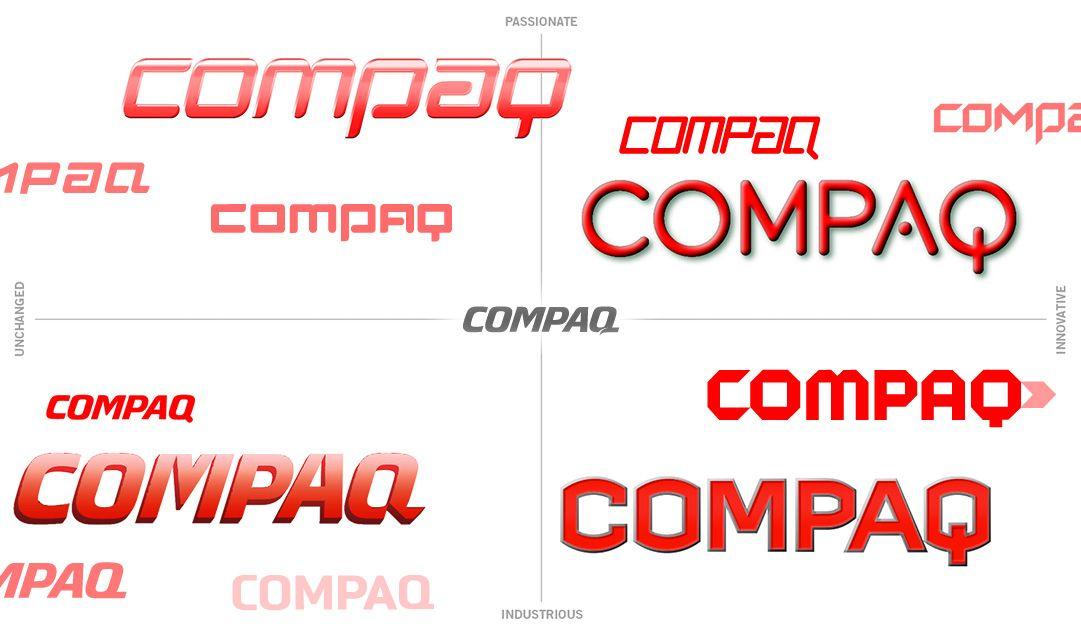 Compaq Logo - M A D: Compaq / Logos