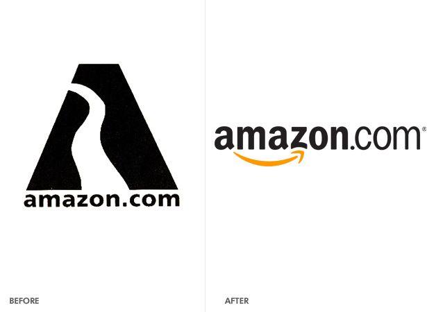 Old Amazon Logo - The wetter, shakier amazon logo of yore MobyLives