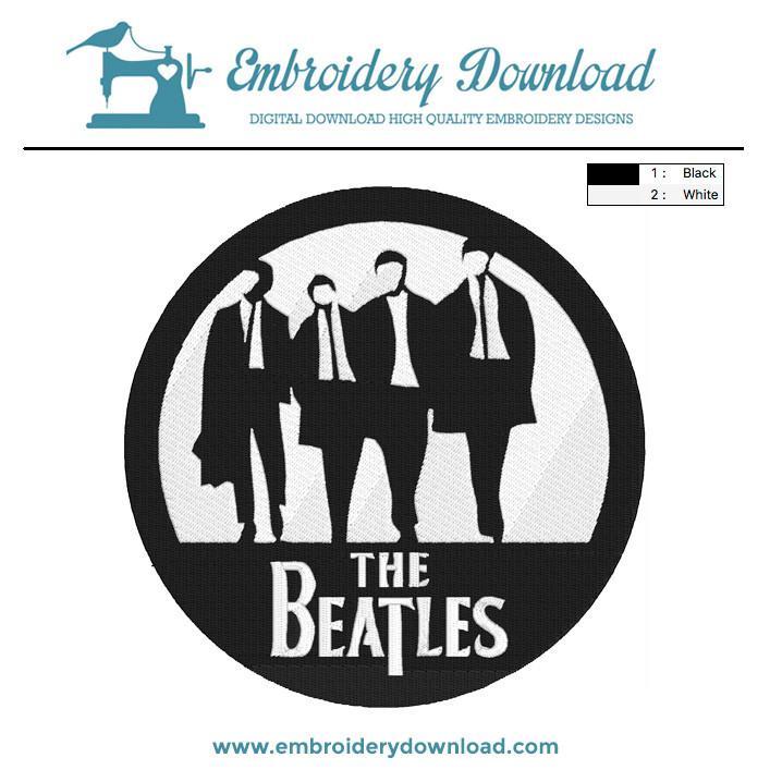 The Beatles Logo - The Beatles circle logo