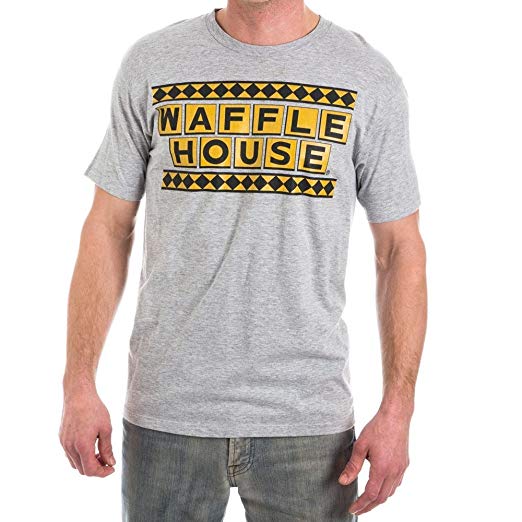 Waffle House Logo - Bioworld Waffle House Logo T Shirt (X Large): Clothing