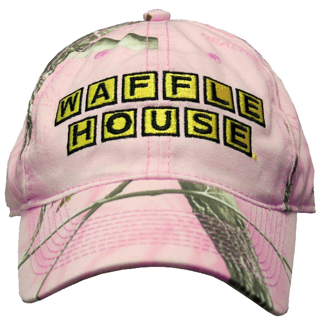 Waffle House Logo - Waffle House Gear. Ladies Realtree AP Pink Waffle House Logo Cap