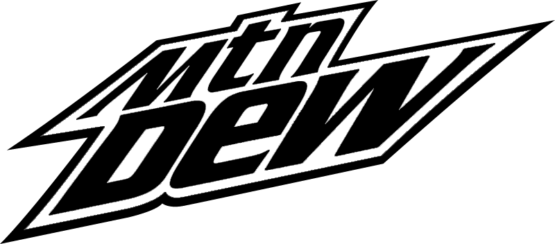 Black Mtn Dew Logo - Partnerships — PVTL