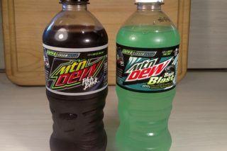 Black Mtn Dew Logo - Review: Baja Blast Pitch Black Mountain Dew Limited Time Only