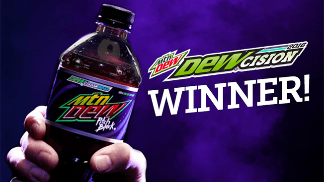 Black Mtn Dew Logo - Mountain Dew Chose Its New Permanent Flavor by Tapping Into Cult