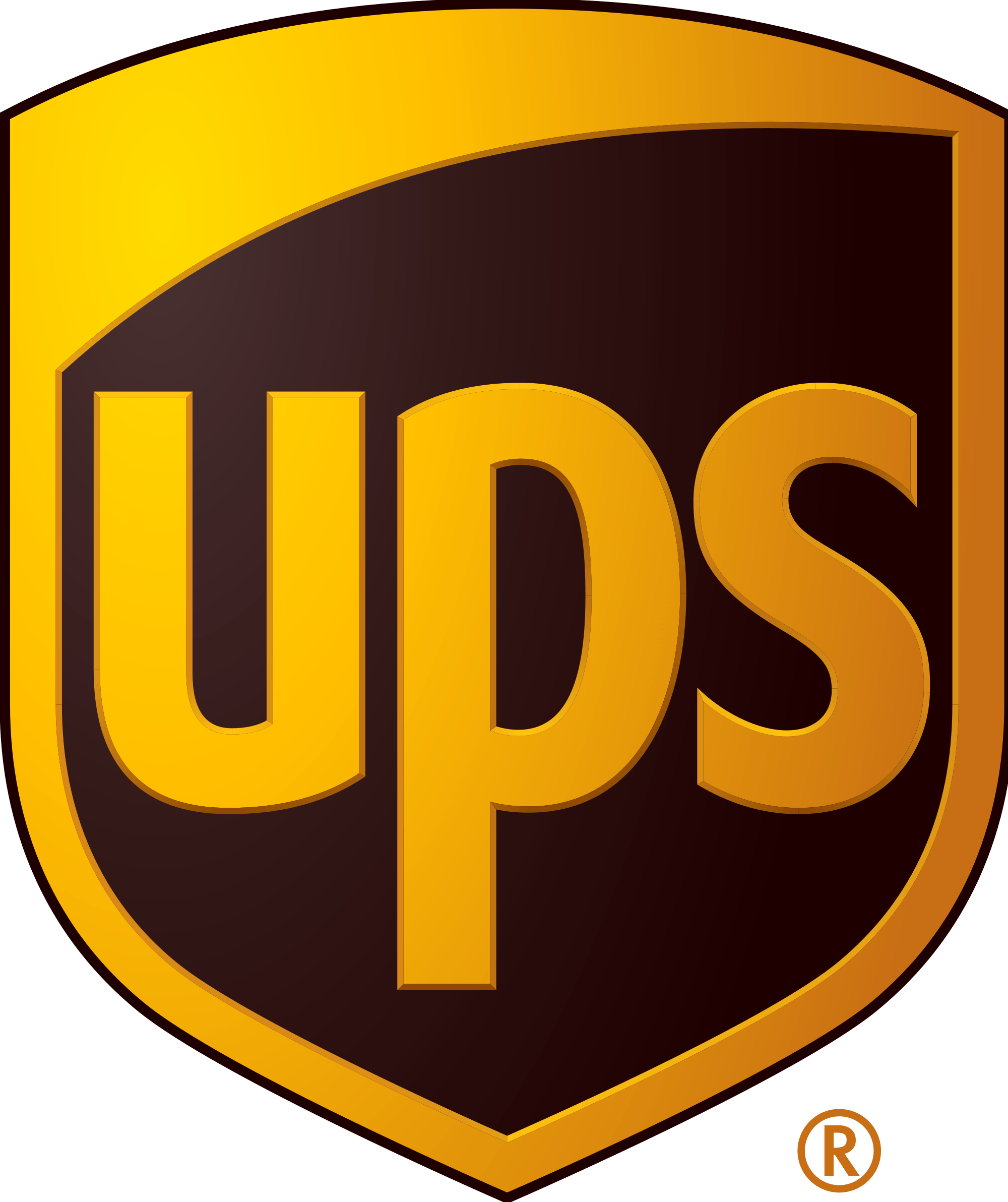 UPS Logo - UPS Logo Shield 2017.svg
