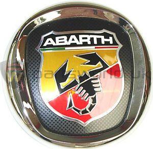Abarth Logo - New Genuine Fiat Abarth Grande Punto Front Grille Logo Badge Emblem ...