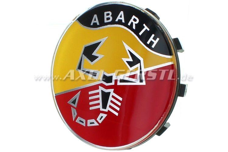 Abarth Logo - Abarth wheel cover, logo, 58mm/60mm - Fiat 500 126 600 spare parts ...