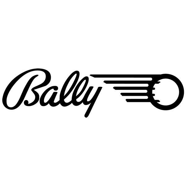 Bally Logo - Sticker Bally Logo | MuralDecal.com