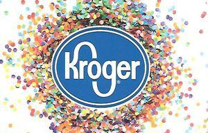 Kroger Logo - Gift Card: Kroger Logo - Confetti (Kroger, United States of America ...