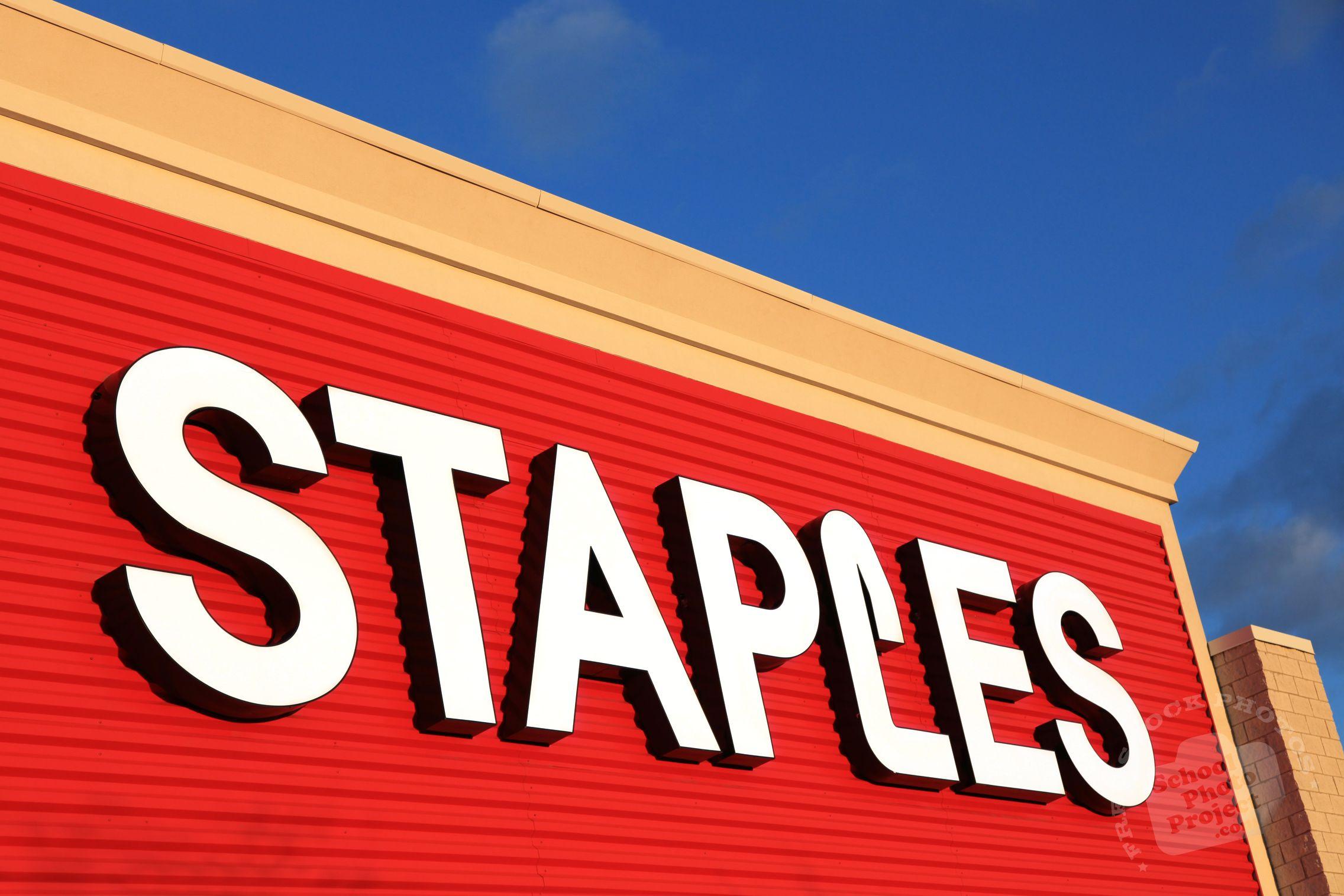 Staples Logo - FREE Staples Logo, Staples Office Supply Identity, Popular Company's